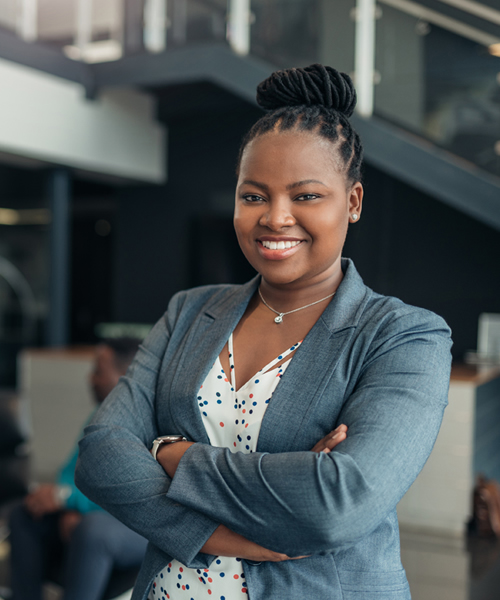 african business woman Commercial Trust Bank