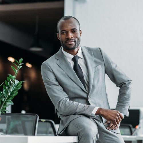 employee in office Commercial Trust Bank